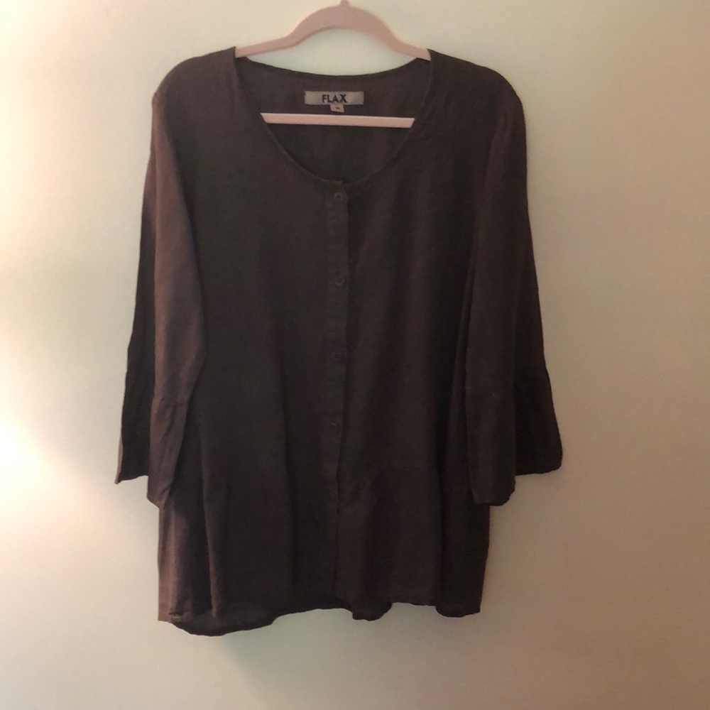 Flax Linen Top